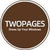 TWOPAGES Curtains | Spokane Valley WA Logotype