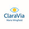 Maria Wingfield ClaraVia.de Logotype