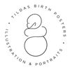 Tildasbirthposter Logotype