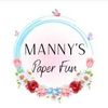Manny’s Paper Fun Logotyyppi