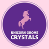 Unicorn Grove Crystals Logotipo