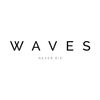 WAVES NEVER DIE Logotype