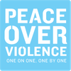Peace Over Violence Logotyp
