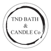 T N D BATH & CANDLE Co Logotype