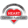 Heart Certified Auto Care Evanston Logotype