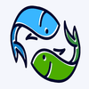 Two Little Fish Boutique Logotip