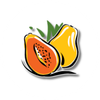 Wholly Papaya Nutrition & Wellness Coaching Logotype
