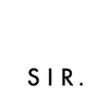 SIR the label Logotype
