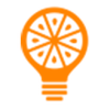 Orange LED Logotype