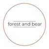 Forest and bear Logotype