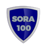 SORA 100 Logotype