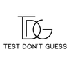 Test Don't Guess Logotype