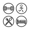 4LEGSFITNESS.COM Logotyp