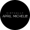 Virtually April Michelle Logotype