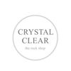 Crystal Clear the rock shop Logotyp