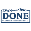 Elect Evan Done Logotype