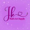 JK Nail’s Art Supply Logotipo