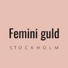 Femini guld Logotype