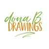 dona B drawings Logotyp