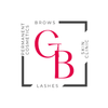 GB Lashes Logotipo