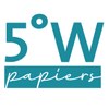 Atelier 5°W PAPIERS Logó