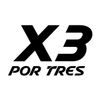 X3 POR TRES Logotyp