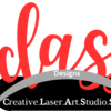 Creative Laser Art Studio Store Logotype
