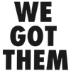SP WE GOT THEM Logotype