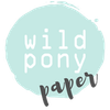 Wild Pony Paper Logotyp
