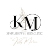 KM Brows & Skin Studio Logotipo