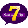 7 Bucks A Pop Logotype