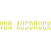 Von Ausdruck Logotype