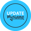 UpdateMyName.com Logotype