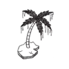 Frozen palm tree Logo