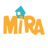 MiRA & das fliegende Haus Logotype