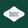 Flutter &amp; Fern Logotipo