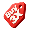 Buy3X.com Logotyp