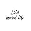 LOLANOMADLIFE.COM Logotype