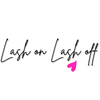 Lash on lash off Logotyp