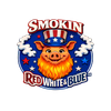 Smokin Red White & Blue Logotipo