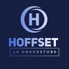 Hoffsets 3D Druckstube Logotype