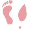 ROSA FOOTPRINTS Logotype