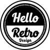 Hello Retro Design Logotyp