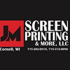 JM SCREEN PRINTING Logotype