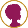 Happy Black Woman Logotype