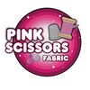 Pink Scissors Fabric Logotype