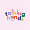 talking hands flipbooks Logotype