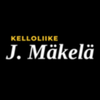 Kelloliike J. Mäkelä Logotyyppi