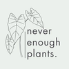 never enough plants. Logotype
