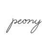Peony Swimwear Logotype